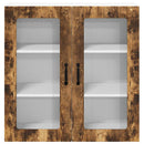 vidaXL Konyhaszekrény polcokkal Füstölt tölgy 80 x 31 x 80 cm Faanyag