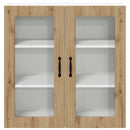 vidaXL Konyhaszekrény polcokkal Artisan tölgy 80 x 31 x 80 cm Faanyag