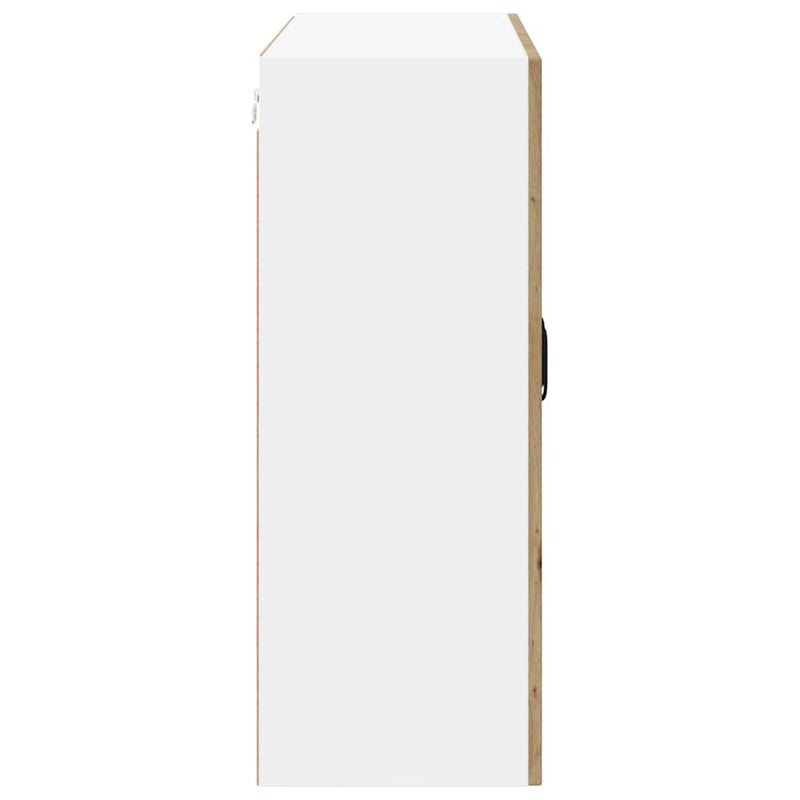 vidaXL Konyhaszekrény polcokkal Artisan tölgy 80 x 31 x 80 cm Faanyag