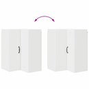 vidaXL Konyhaszekrény polcokkal Fehér 57 x 57 x 80 cm Faanyag