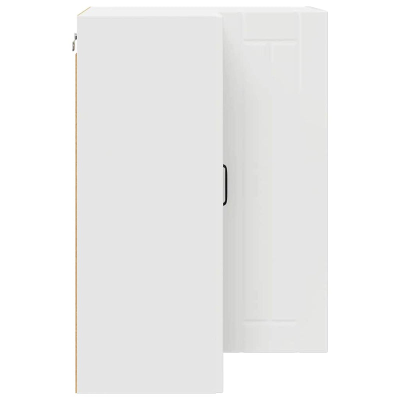 vidaXL Konyhaszekrény polcokkal Fehér 57 x 57 x 80 cm Faanyag