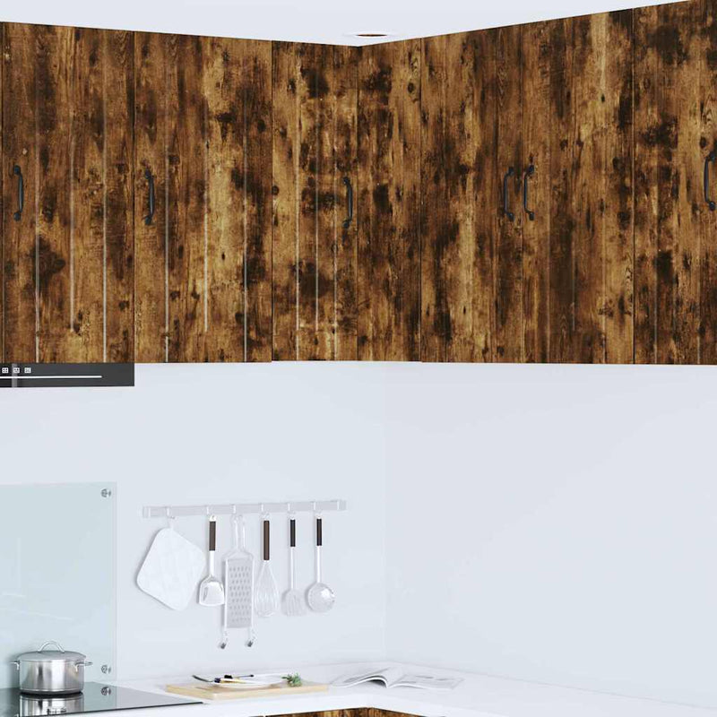 vidaXL Konyhaszekrény polcokkal Füstölt tölgy 57 x 57 x 80 cm Faanyag