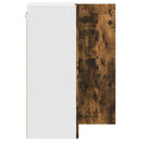 vidaXL Konyhaszekrény polcokkal Füstölt tölgy 57 x 57 x 80 cm Faanyag