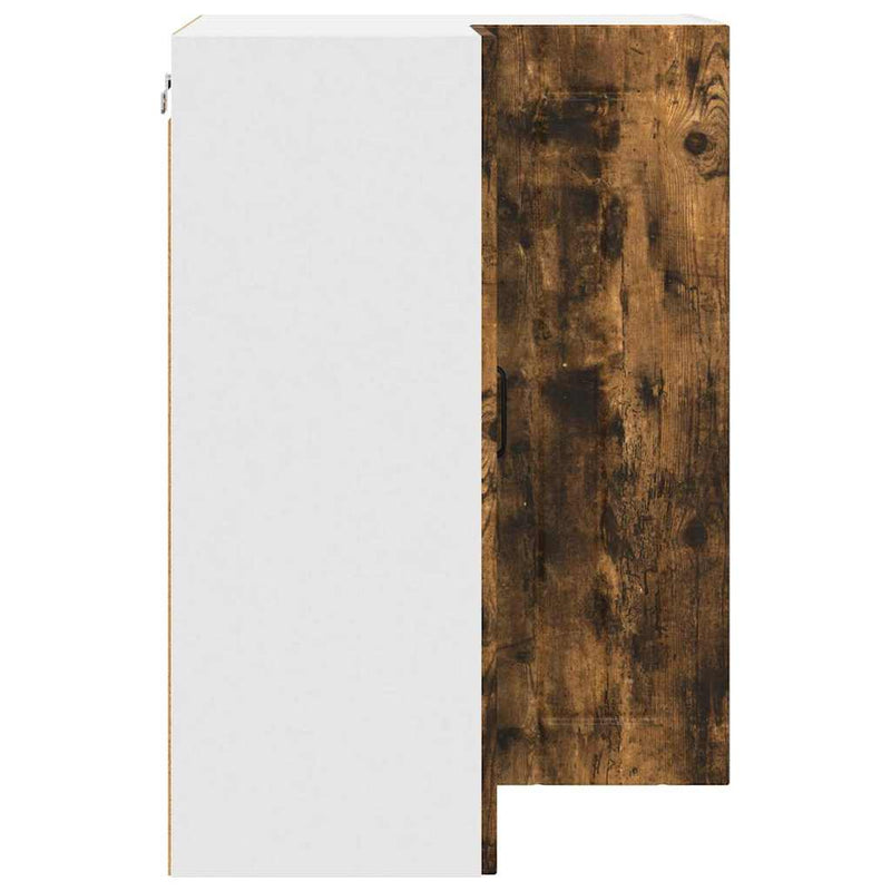 vidaXL Konyhaszekrény polcokkal Füstölt tölgy 57 x 57 x 80 cm Faanyag