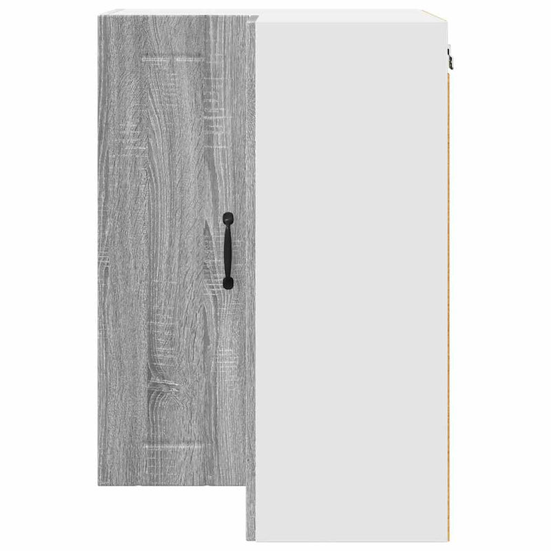 vidaXL Konyhaszekrény polcokkal Szürke Sonoma 57 x 57 x 80 cm Faanyag