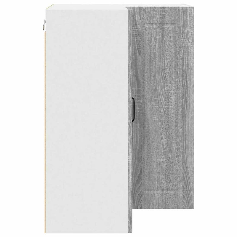 vidaXL Konyhaszekrény polcokkal Szürke Sonoma 57 x 57 x 80 cm Faanyag