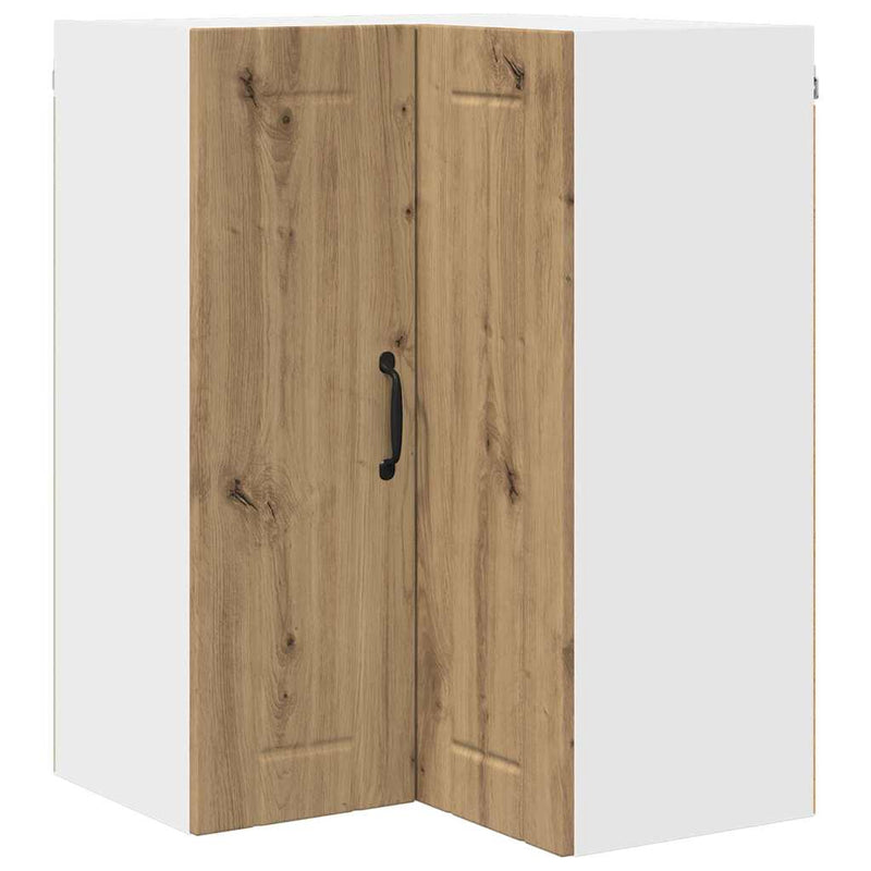 vidaXL Konyhaszekrény polcokkal Artisan tölgy 57 x 57 x 80 cm Faanyag