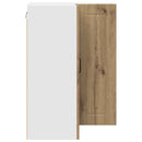 vidaXL Konyhaszekrény polcokkal Artisan tölgy 57 x 57 x 80 cm Faanyag