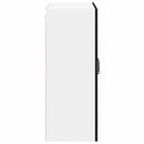 vidaXL Konyhaszekrény polcokkal Fekete 60 x 31 x 80 cm Faanyag