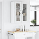 vidaXL Konyhaszekrény Magas Fényű Fehér 60 x 31 x 80 cm Faanyag