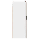 vidaXL Fali üveges szekrény LUCCA Barna Tölgy 60 x 31 x 80 cm