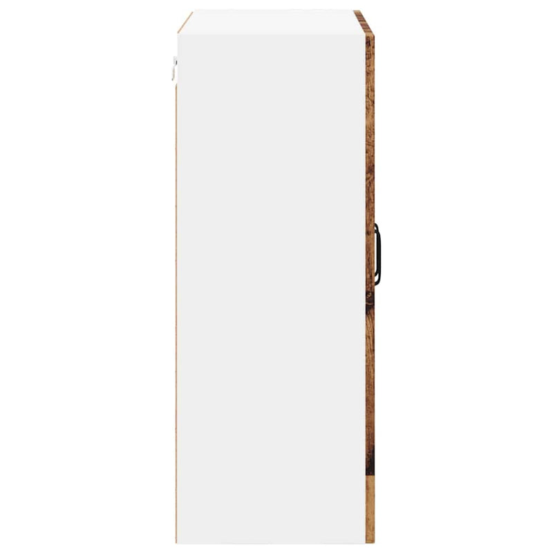 vidaXL Konyhaszekrény polcokkal Öreg fa 60 x 31 x 80 cm Faanyag