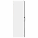 vidaXL Konyhaszekrény polcokkal Fekete 40 x 31 x 100 cm Faanyag