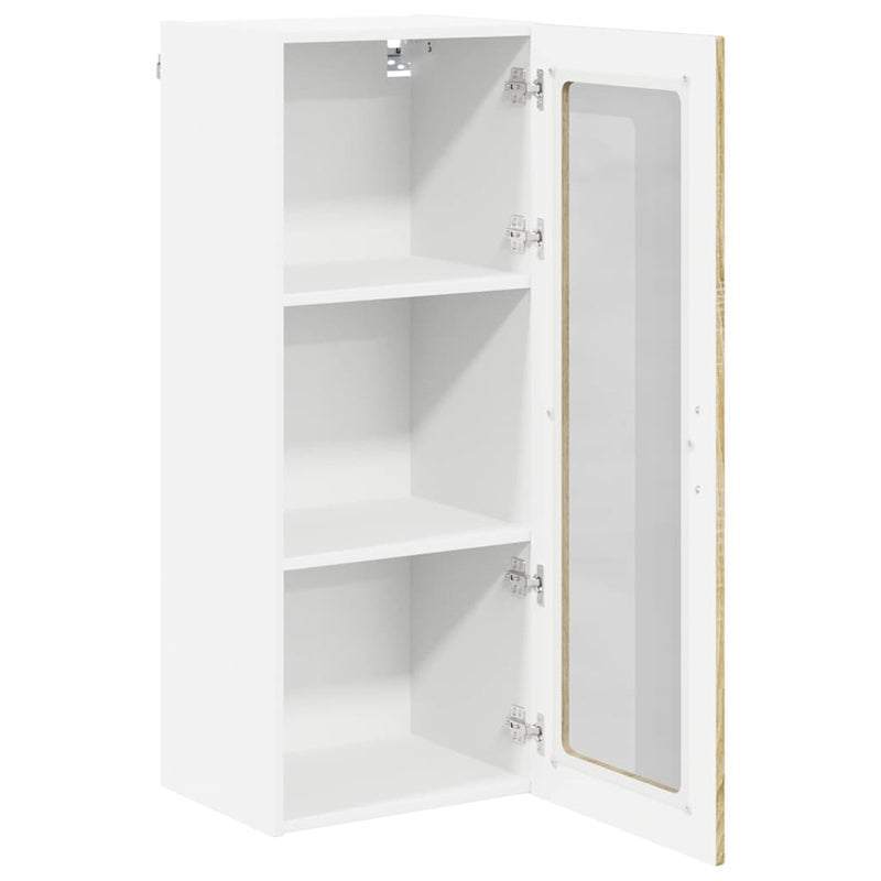 vidaXL Konyhaszekrény polcokkal Sonoma tölgy 40 x 31 x 100 cm Faanyag