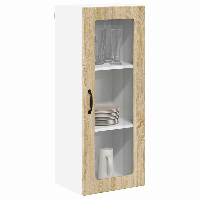 vidaXL Konyhaszekrény polcokkal Sonoma tölgy 40 x 31 x 100 cm Faanyag