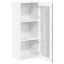 vidaXL Konyhaszekrény polcokkal Beton Szürke 40 x 31 x 100 cm Faanyag