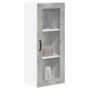 vidaXL Konyhaszekrény polcokkal Beton Szürke 40 x 31 x 100 cm Faanyag