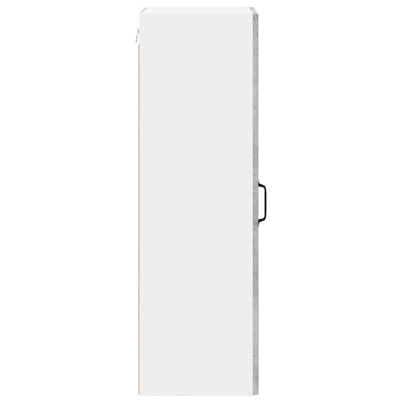 vidaXL Konyhaszekrény polcokkal Beton Szürke 40 x 31 x 100 cm Faanyag