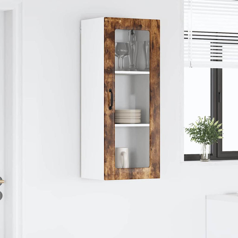 vidaXL Konyhaszekrény polcokkal Füstölt tölgy 40 x 31 x 100 cm Faanyag