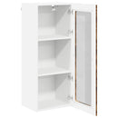 vidaXL Konyhaszekrény polcokkal Füstölt tölgy 40 x 31 x 100 cm Faanyag