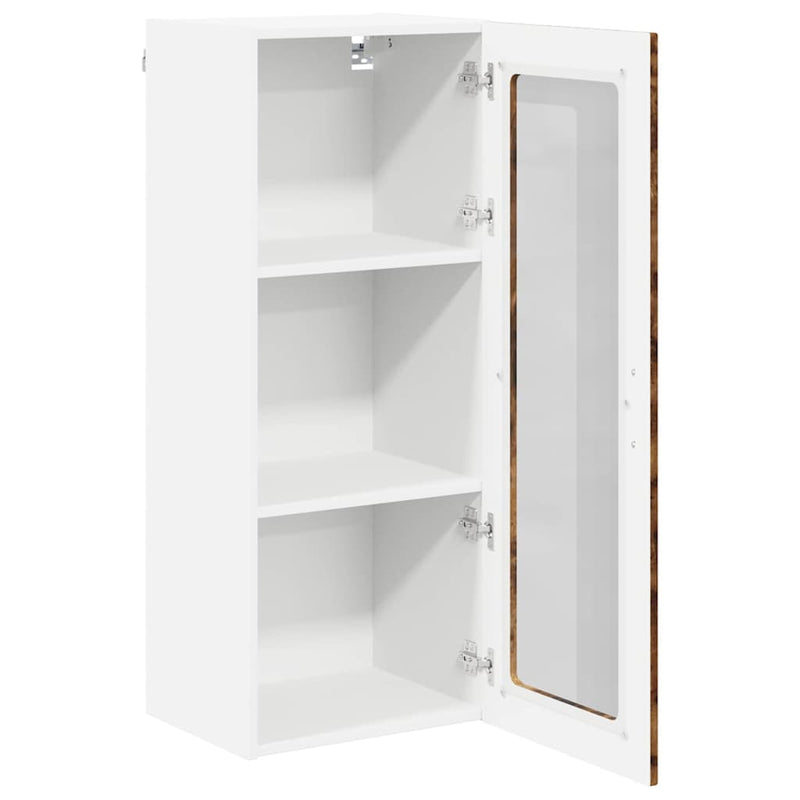 vidaXL Konyhaszekrény polcokkal Füstölt tölgy 40 x 31 x 100 cm Faanyag