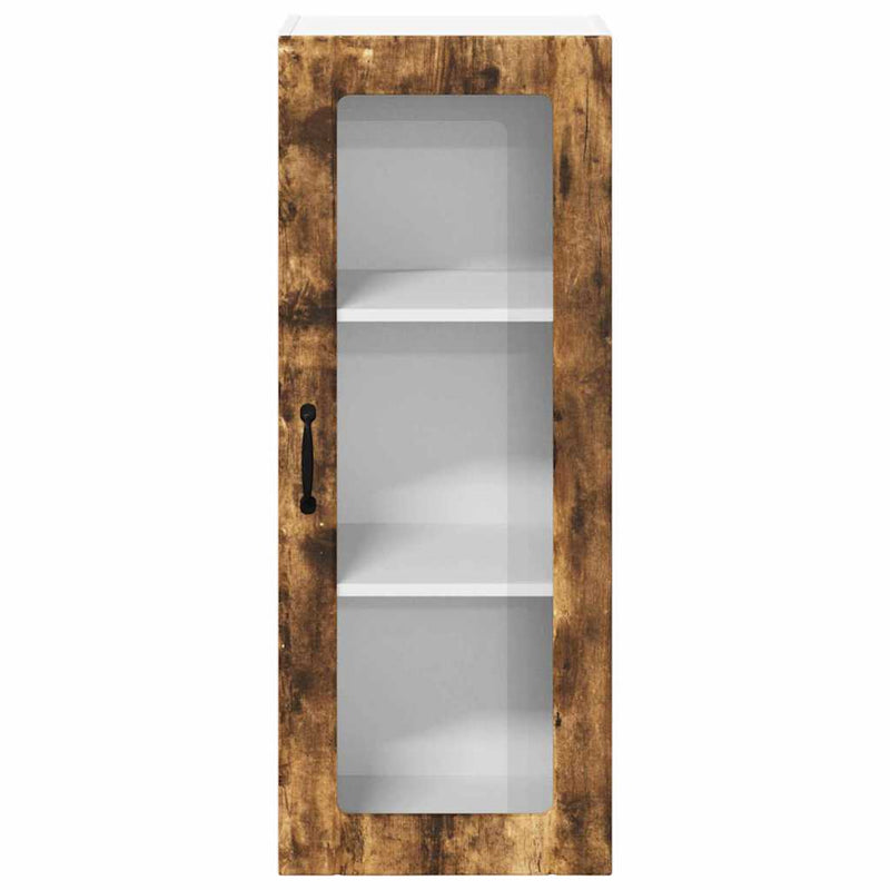 vidaXL Konyhaszekrény polcokkal Füstölt tölgy 40 x 31 x 100 cm Faanyag