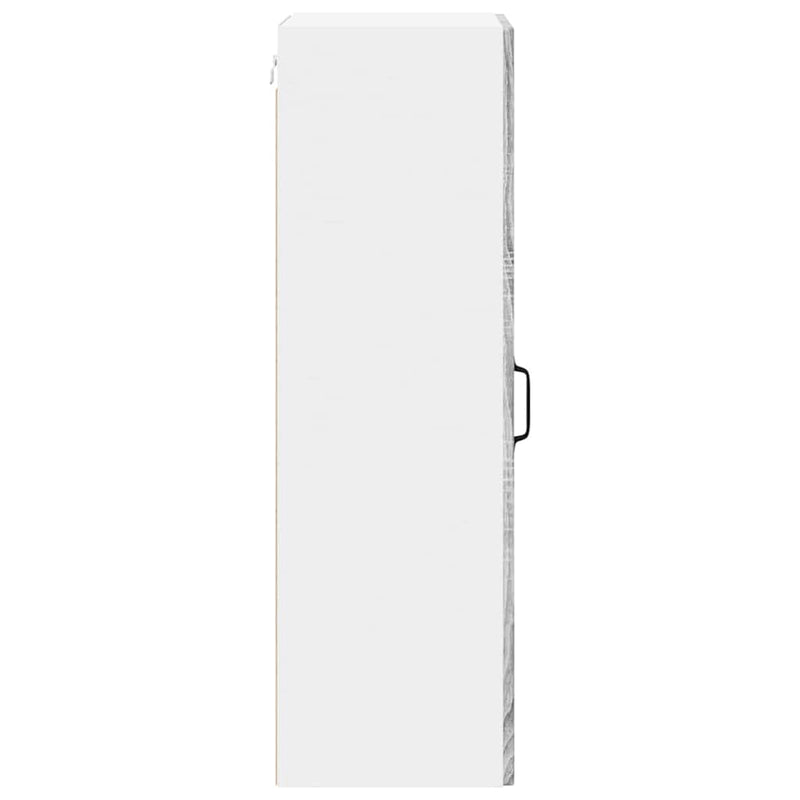 vidaXL Konyhaszekrény polcokkal Szürke Sonoma 40 x 31 x 100 cm Faanyag