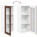 vidaXL Konyhaszekrény polcokkal Barna Tölgy 40 x 31 x 100 cm Faanyag