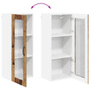 vidaXL Konyhaszekrény polcokkal Öreg fa 40 x 31 x 100 cm Faanyag