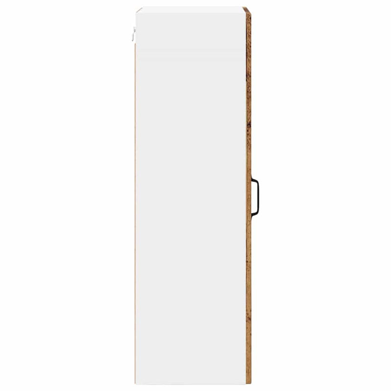 vidaXL Konyhaszekrény polcokkal Öreg fa 40 x 31 x 100 cm Faanyag