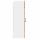 vidaXL Fali üveges szekrény LUCCA Antik Fa 40 x 31 x 100 cm Szerelt Fa