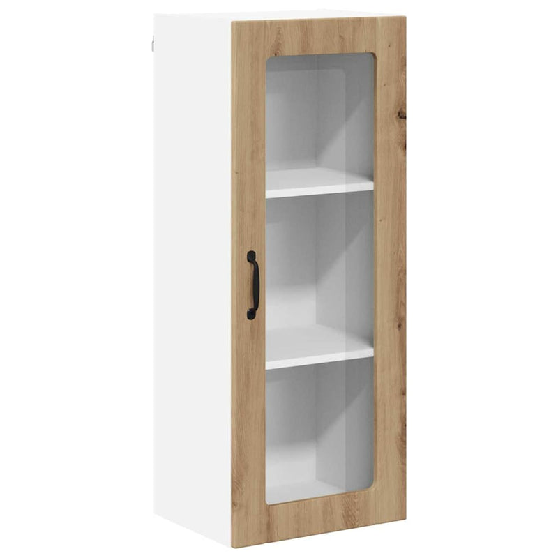 vidaXL Konyhaszekrény polcokkal Artisan tölgy 40 x 31 x 100 cm Faanyag