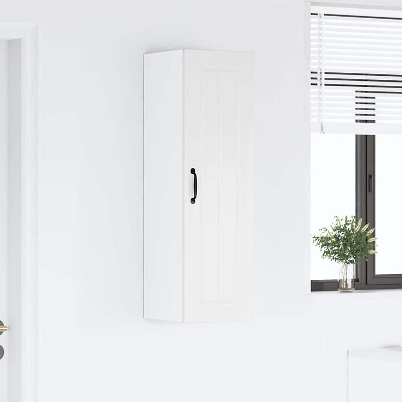 vidaXL Konyhaszekrény polcokkal Fehér 30 x 31 x 100 cm Faanyag