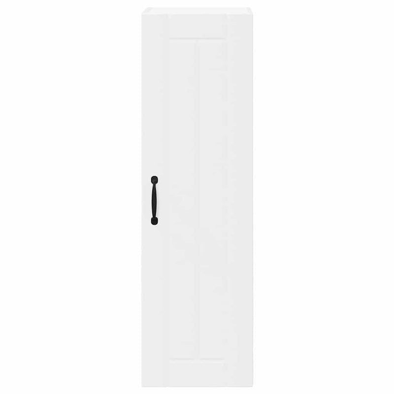 vidaXL Konyhaszekrény polcokkal Fehér 30 x 31 x 100 cm Faanyag