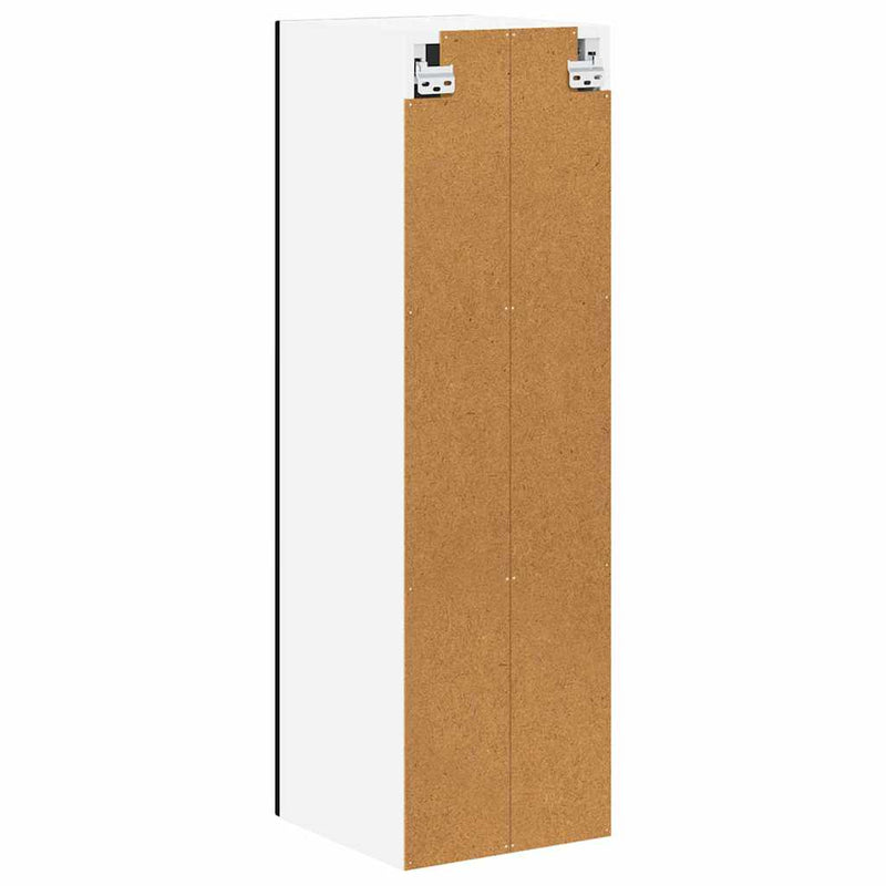 vidaXL Konyhaszekrény polcokkal Fekete 30 x 31 x 100 cm Faanyag