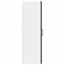 vidaXL Konyhaszekrény polcokkal Fekete 30 x 31 x 100 cm Faanyag