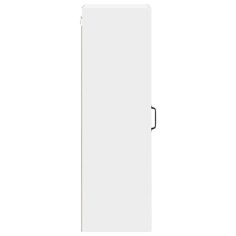 vidaXL Konyhaszekrény Magas Fényű Fehér 30 x 31 x 100 cm Faanyag