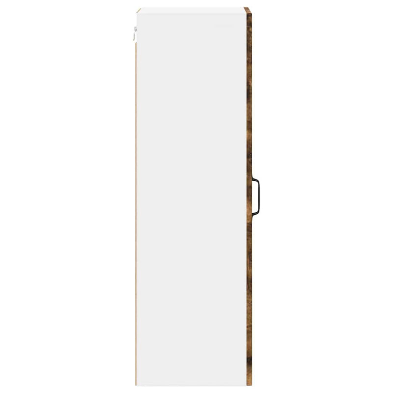 vidaXL Konyhaszekrény polcokkal Füstölt tölgy 30 x 31 x 100 cm Faanyag