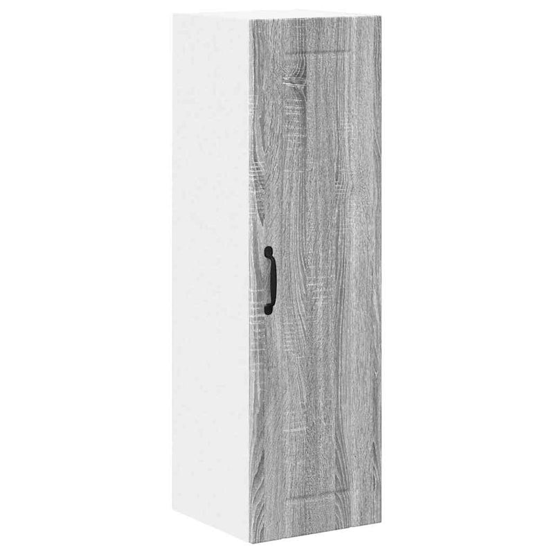 vidaXL Konyhaszekrény polcokkal Szürke Sonoma 30 x 31 x 100 cm Faanyag