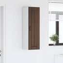 vidaXL Fali Szekrény LUCCA Barna Tölgy 30 x 31 x 100 cm Szerelt Fa