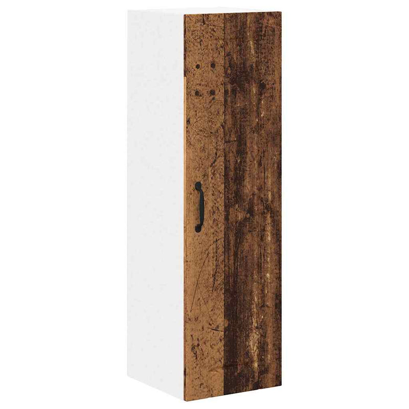 vidaXL Konyhaszekrény polcokkal Öreg fa 30 x 31 x 100 cm Faanyag