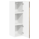 vidaXL Konyhaszekrény polcokkal Öreg fa 30 x 31 x 100 cm Faanyag