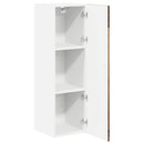 vidaXL Fali Szekrény LUCCA Antik Fa 30 x 31 x 100 cm Szerelt Fa