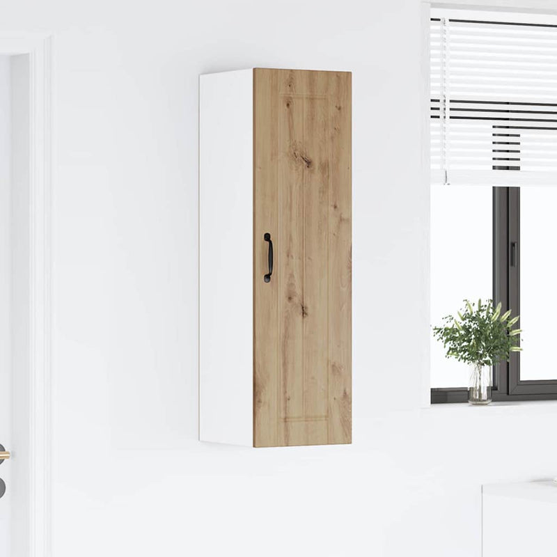 vidaXL Konyhaszekrény polcokkal Artisan tölgy 30 x 31 x 100 cm Faanyag