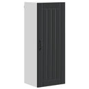 vidaXL Fali Szekrény LUCCA Fekete 40 x 31 x 100 cm Szerelt Fa