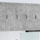 vidaXL Fali Szekrény LUCCA Betonszürke 40 x 31 x 100 cm Szerelt Fa