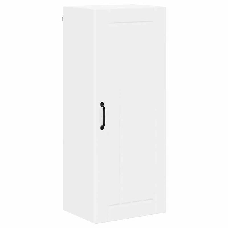 vidaXL Konyhaszekrény Magas Fényű Fehér 40 x 31 x 100 cm Faanyag