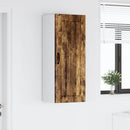vidaXL Fali Szekrény LUCCA Füstös Tölgy 40 x 31 x 100 cm Szerelt Fa