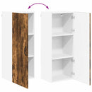 vidaXL Konyhaszekrény polcokkal Füstölt tölgy 40 x 31 x 100 cm Faanyag