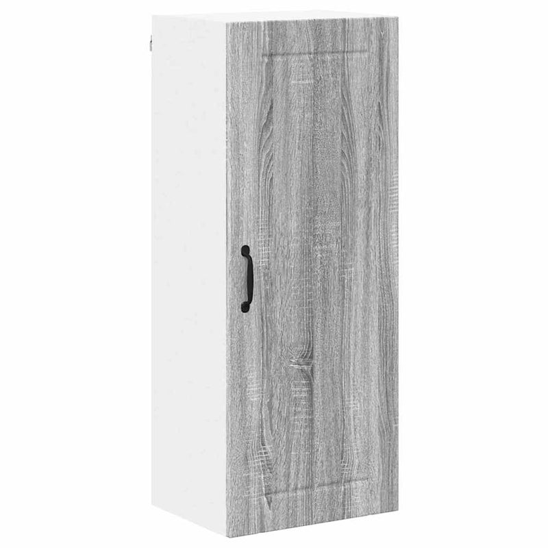 vidaXL Konyhaszekrény polcokkal Szürke Sonoma 40 x 31 x 100 cm Faanyag